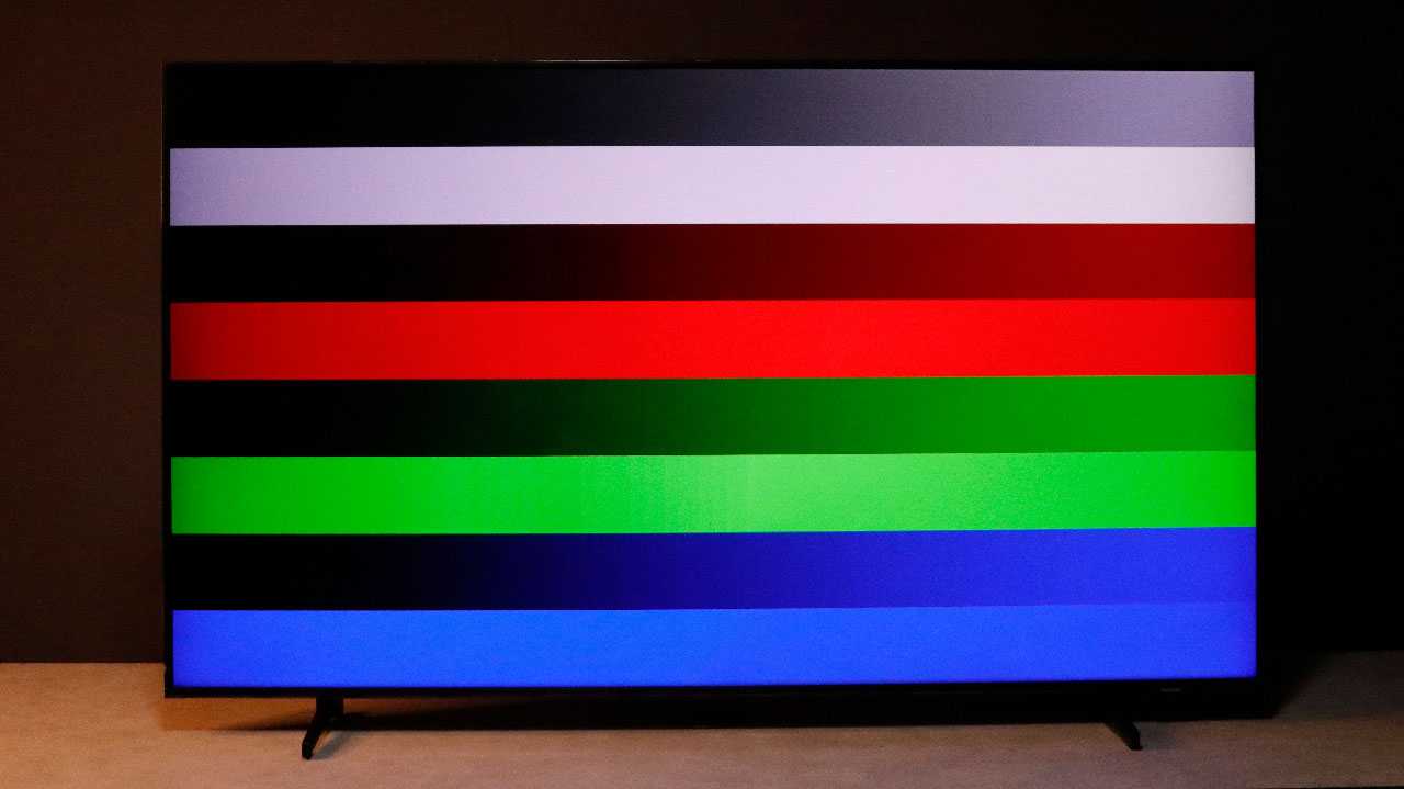 شیب رنگ تلویزیون سامسونگ BU8000